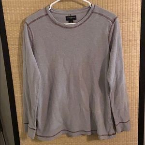 S Banana Republic waffle crew-neck shirt